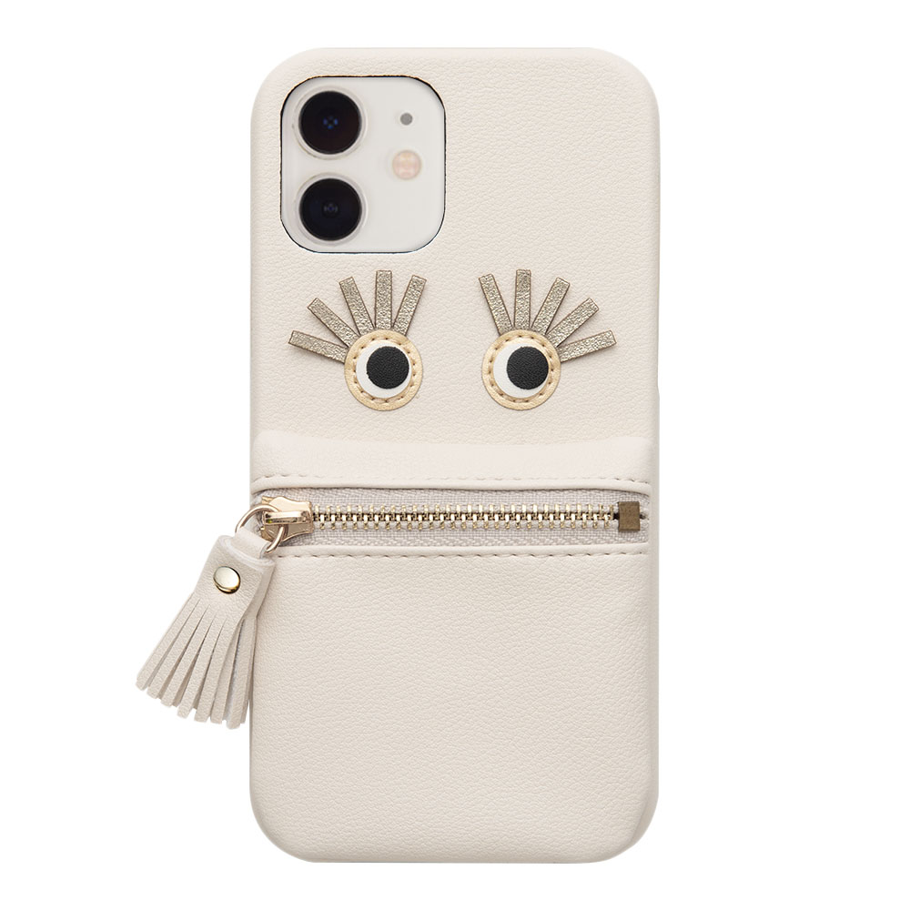 【iPhone12/12 Pro ケース】follow you case for iPhone12/12 Pro (ivory) 