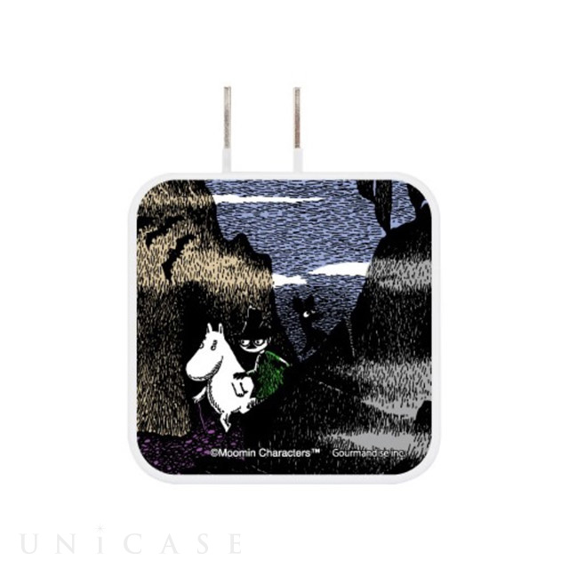 ムーミン(OUTDOORS) USB/USB Type-C ACアダプタ (不気味な森)