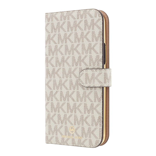 【iPhone12 mini ケース】Folio Case Signature with Hand Strap - MagSafe (Vanilla)goods_nameサブ画像