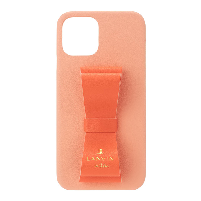 【iPhone12/12 Pro ケース】Slim Wrap Case 2 Tone (Red × Peach Pink)goods_nameサブ画像