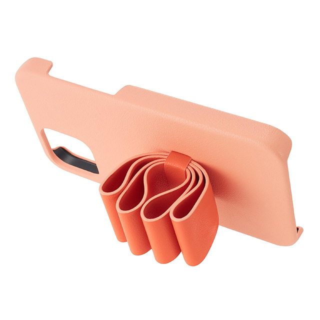【iPhone12/12 Pro ケース】Slim Wrap Case 2 Tone (Red × Peach Pink)goods_nameサブ画像