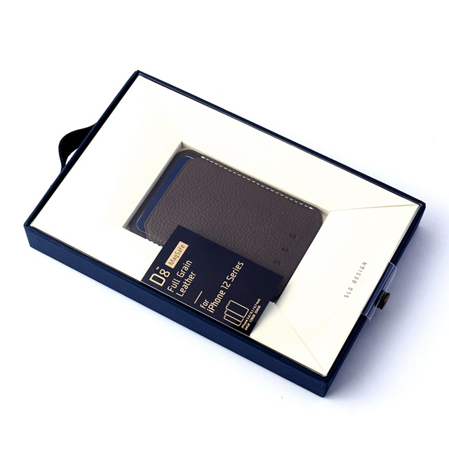 【iPhone】MagSafe対応 Full Grain Leather カードケース (ネイビーブルー)goods_nameサブ画像