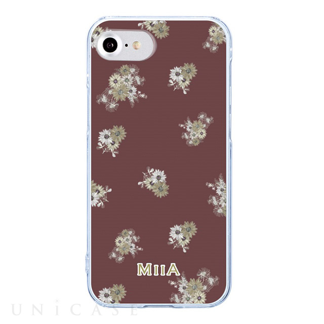 【iPhoneSE(第3/2世代)/8/7/6s/6 ケース】PCケース (Bordeaux Flower)