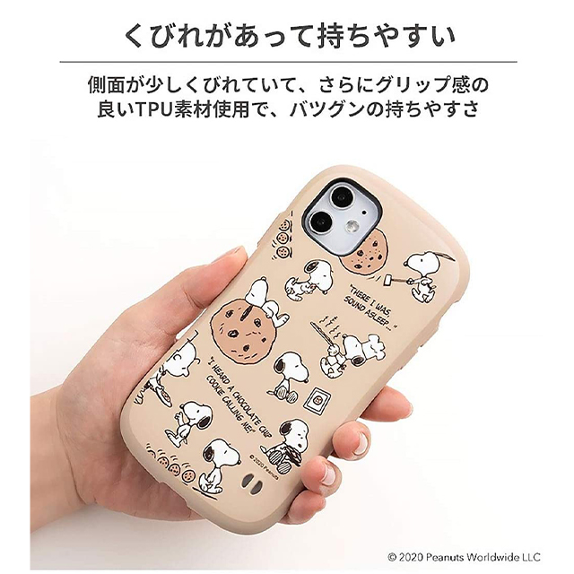 【iPhone11 ケース】PEANUTS iFace First Class Cafeケース (レインボー)サブ画像