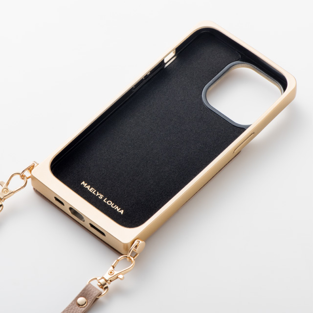 【iPhone13 Pro ケース】Cross Body Case for iPhone13 Pro (beige)サブ画像