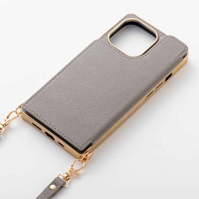 【iPhone13 ケース】Cross Body Case for iPhone13 (gray)goods_nameサブ画像