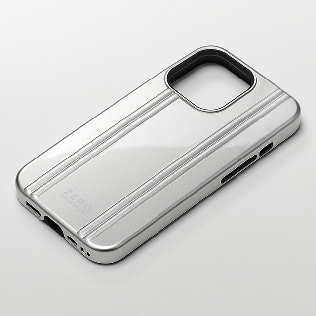 【iPhone13 ケース】ZERO HALLIBURTON Hybrid Shockproof Case for iPhone13 (Silver)goods_nameサブ画像