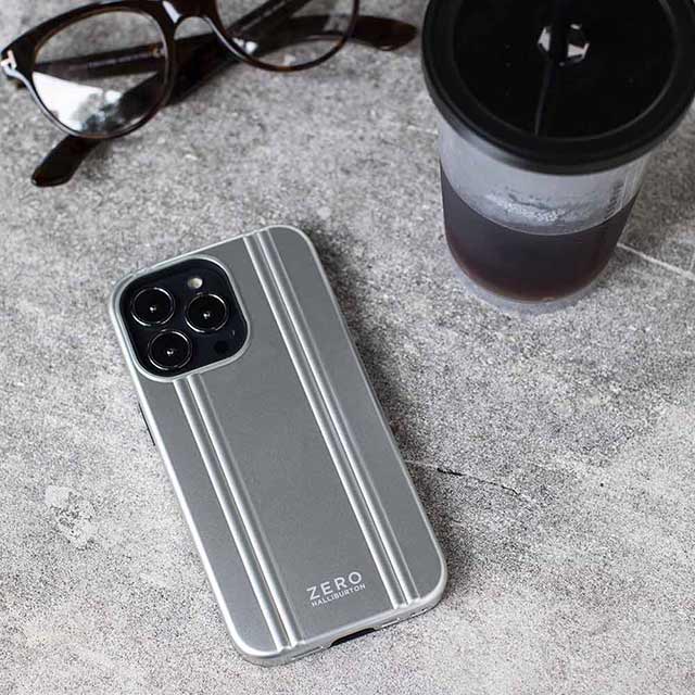 【iPhone13 ケース】ZERO HALLIBURTON Hybrid Shockproof Case for iPhone13 (Silver)goods_nameサブ画像