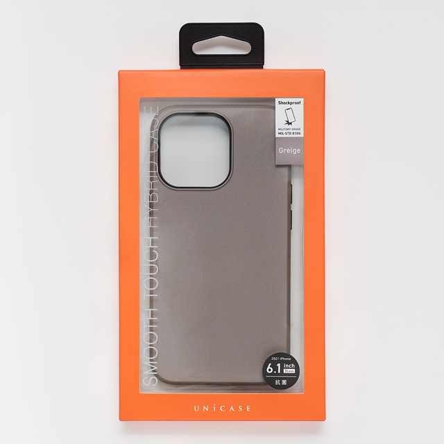 【iPhone13 ケース】Smooth Touch Hybrid Case for iPhone13 (moss gray)goods_nameサブ画像