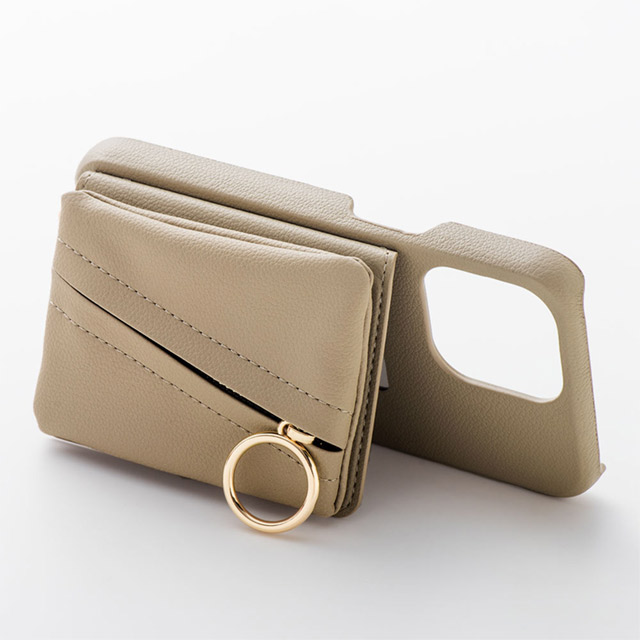 【iPhone13 Pro ケース】Clutch Ring Case for iPhone13 Pro (beige)goods_nameサブ画像