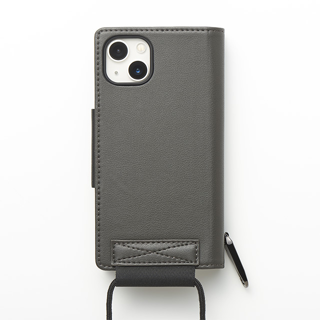 【iPhone13 ケース】Teshe light flip case for iPhone13 (charcoal)goods_nameサブ画像