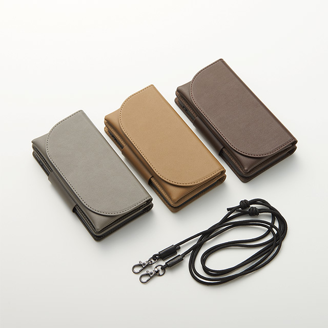 【iPhone13 Pro ケース】Teshe basic flip case for iPhone13 Pro (khaki)goods_nameサブ画像