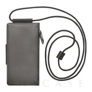 【iPhone13 ケース】Teshe light flip case for iPhone13 (charcoal)