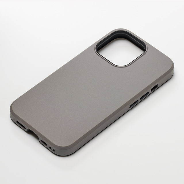 【iPhone13 Pro ケース】MagSafe対応 Smooth Touch Hybrid Case for iPhone13 Pro (greige)サブ画像
