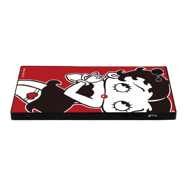 【iPhoneSE(第3/2世代)/8/7 ケース】Betty Boop ガラスケース (RED KISS)goods_nameサブ画像