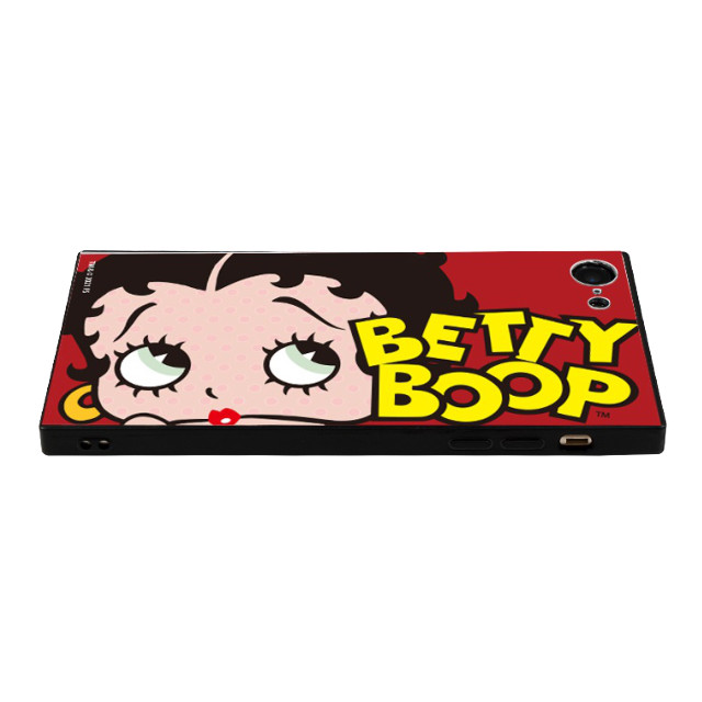 【iPhoneSE(第3/2世代)/8/7 ケース】Betty Boop ガラスケース (RED LOGO DOT)goods_nameサブ画像