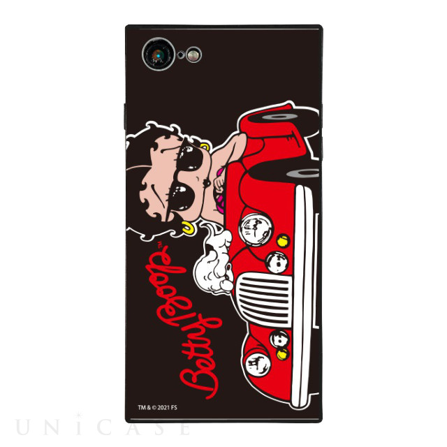 【iPhoneSE(第3/2世代)/8/7 ケース】Betty Boop ガラスケース (CAR)