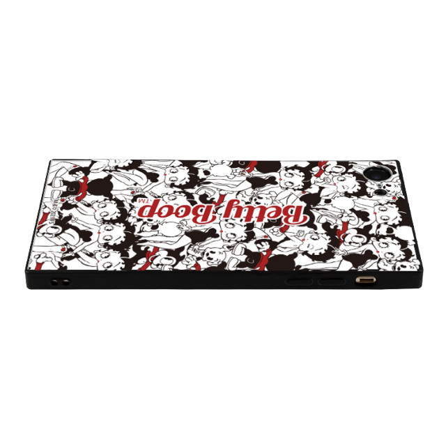 【iPhoneSE(第3/2世代)/8/7 ケース】Betty Boop ガラスケース (Red Black present)goods_nameサブ画像