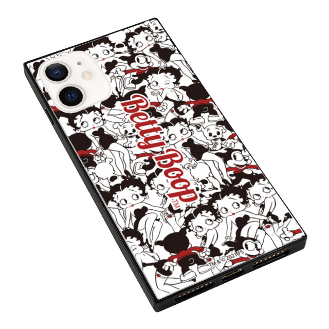 【iPhone12/12 Pro ケース】Betty Boop ガラスケース (Red Black present)goods_nameサブ画像