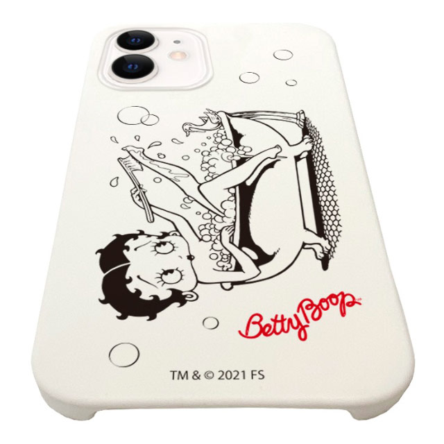 【iPhone12/12 Pro ケース】Betty Boop シリコンケース ホワイト (Bath)goods_nameサブ画像