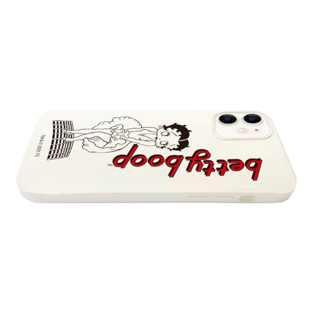 【iPhone12/12 Pro ケース】Betty Boop シリコンケース ホワイト (Monroe)goods_nameサブ画像