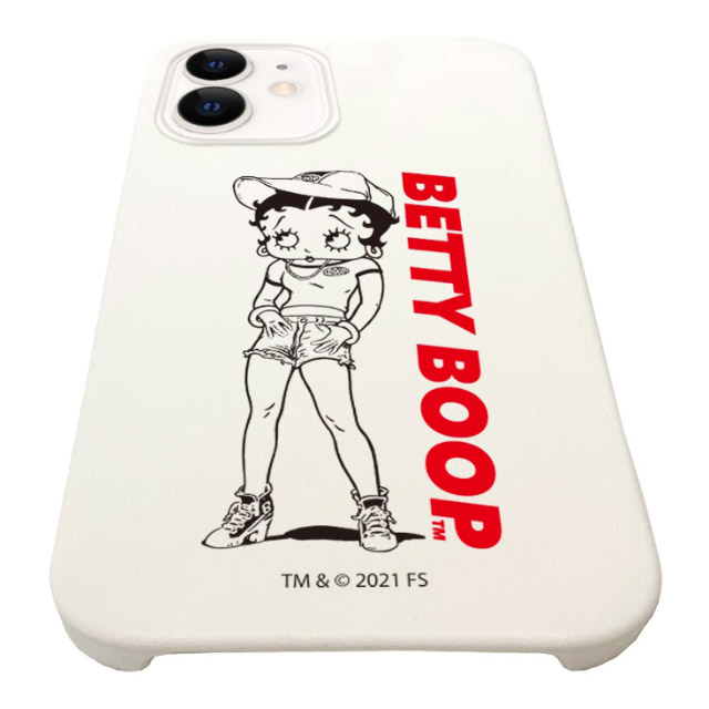 【iPhone12/12 Pro ケース】Betty Boop シリコンケース ホワイト (Boyish)goods_nameサブ画像