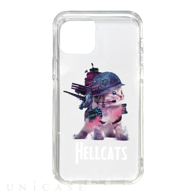 【iPhone12/12 Pro ケース】ハイブリットケース (HELLCATS PPL)