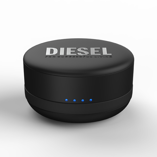 完全ワイヤレスイヤホン】True Wireless Earbuds (Black) DIESEL