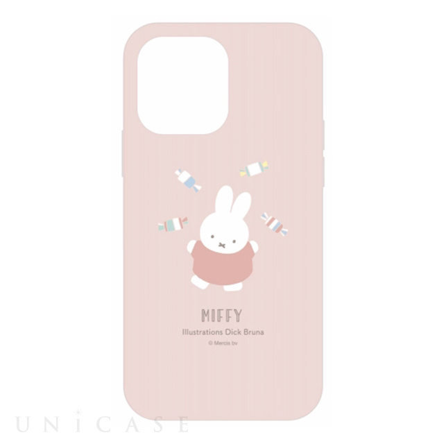 【iPhone13 Pro ケース】ミッフィー ソフトケース (ピンク)