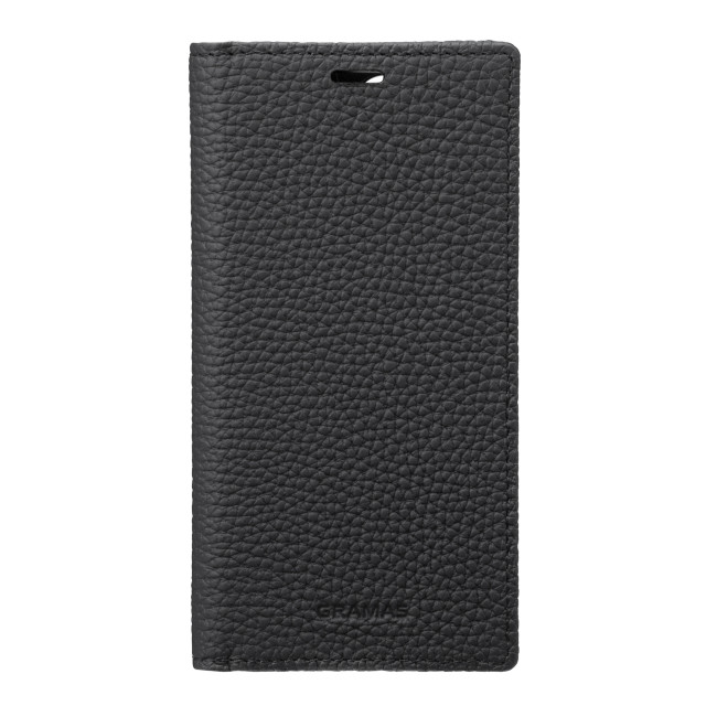 【iPhone13 ケース】German Shrunken-calf Genuine Leather Book Case (Black)goods_nameサブ画像