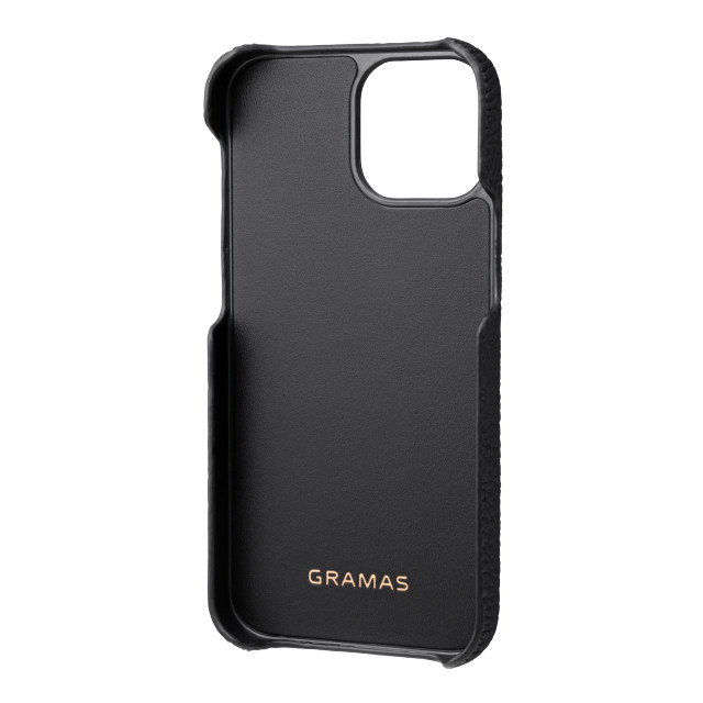 【iPhone13 mini/12 mini ケース】German Shrunken-calf Leather Shell Case (Navy)goods_nameサブ画像