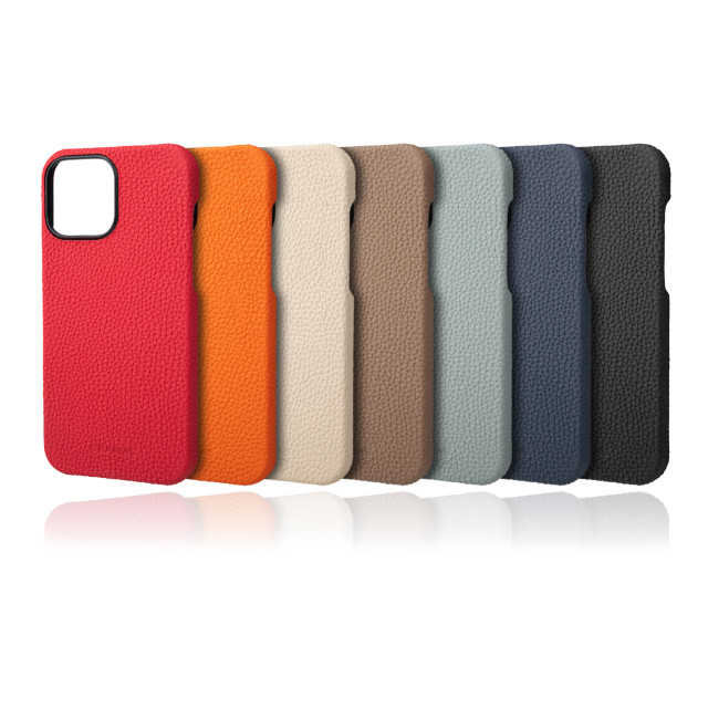 【iPhone13 Pro Max ケース】German Shrunken-calf Leather Shell Case (Red)goods_nameサブ画像