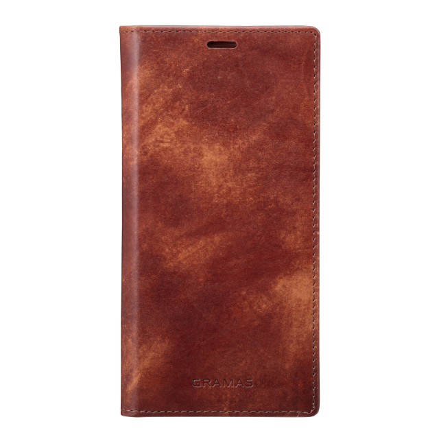 【iPhone13 ケース】Museum-calf Genuine Leather Book Case (Dark Brown)goods_nameサブ画像