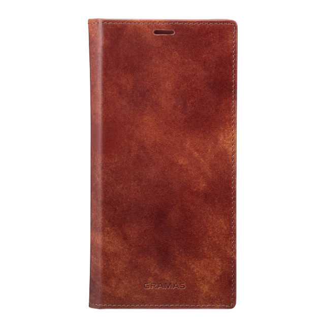 【iPhone13 Pro Max ケース】Museum-calf Genuine Leather Book Case (Navy)サブ画像