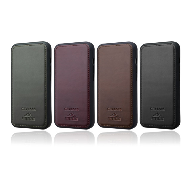 【iPhone13/13 Pro ケース】Chromexcel Genuine Leather Full Cover Hybrid Shell Case (Brown)goods_nameサブ画像