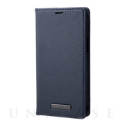 【iPhone13 mini/12 mini ケース】“EURO Passione” PU Leather Book Case (Dark Navy)