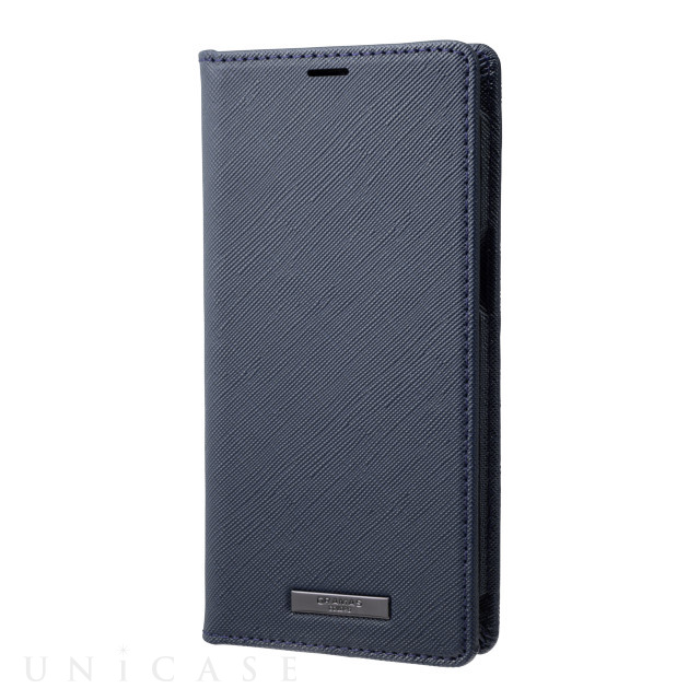 【iPhone13 Pro ケース】“EURO Passione” PU Leather Book Case (Dark Navy)