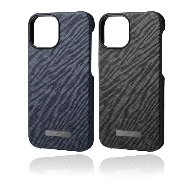 【iPhone13 mini/12 mini ケース】“EURO Passione” PU Leather Shell Case (Black)goods_nameサブ画像