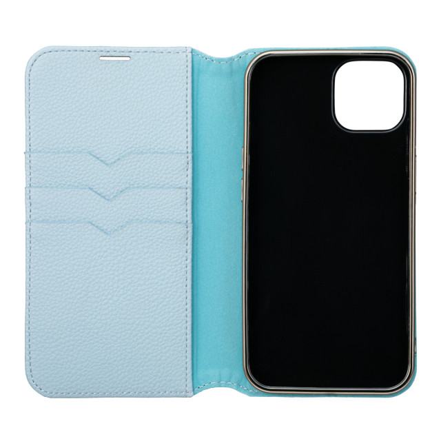 【iPhone13 ケース】“Shrink” PU Leather Book Case (Light Blue)goods_nameサブ画像