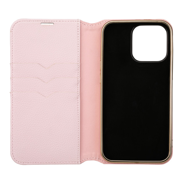 【iPhone13 Pro ケース】“Shrink” PU Leather Book Case (Pink)goods_nameサブ画像