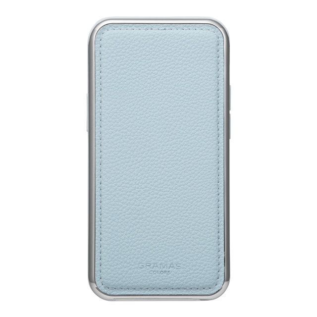 【iPhone13 mini/12 mini ケース】“Shrink” PU Leather Full Cover Hybrid Shell Case (Light Blue)goods_nameサブ画像