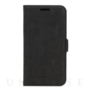 【iPhone13 mini ケース】手帳型ケース Style Natural (Black)