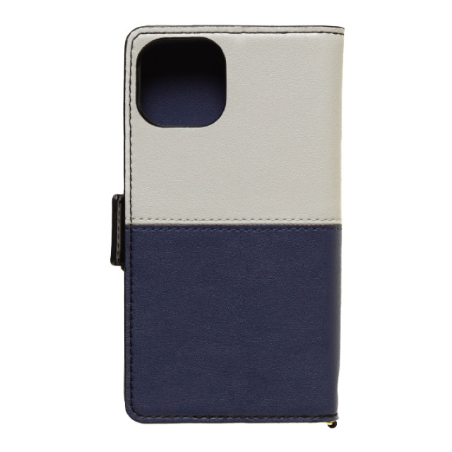 【iPhone13 mini ケース】手帳型ケース JUDY (Gray × Navy)goods_nameサブ画像