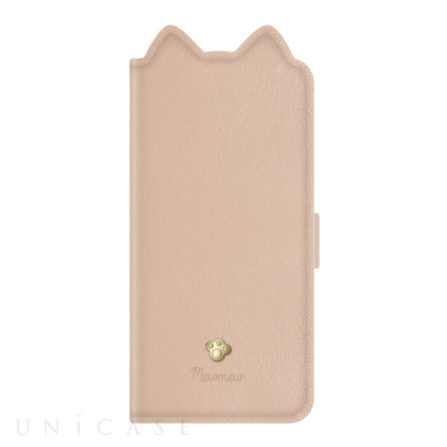 【iPhone13 ケース】手帳型ケース Mewmew (Pastel Milky beige)