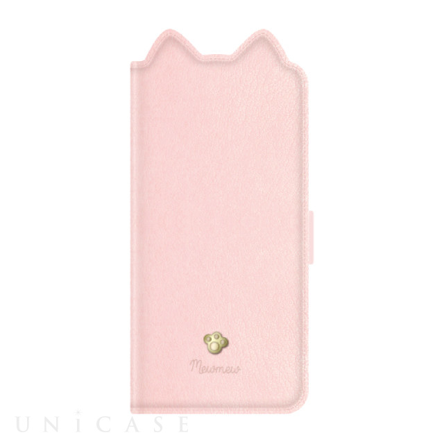 【iPhone13 Pro ケース】手帳型ケース Mewmew (Pastel Shell pink)