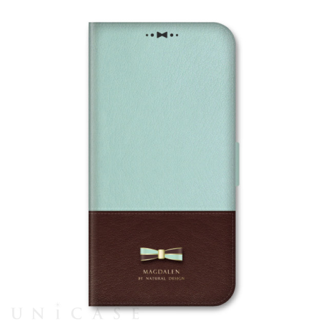 【iPhone13 ケース】手帳型ケース MAGDALEN (Choco Mint)