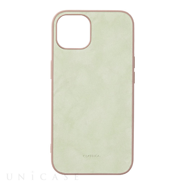 【iPhone13 ケース】背面型ケース CLASSICA (Pistachio)