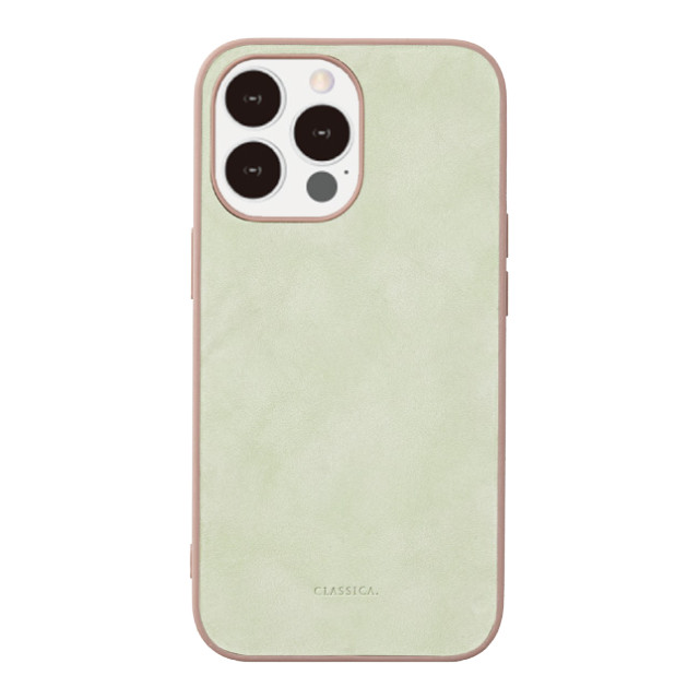 【iPhone13 Pro ケース】背面型ケース CLASSICA (Pistachio)サブ画像