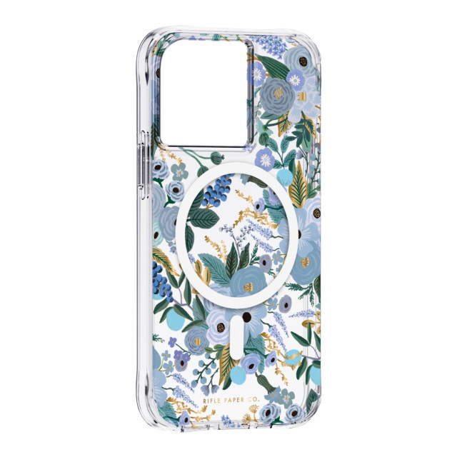 【iPhone13 Pro ケース】RIFLE PAPER CO. 抗菌・3.0m落下耐衝撃 (Garden Party Blue) MagSafe対応サブ画像