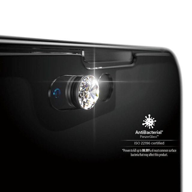 【iPhone13 mini フィルム】PG Swarovski製カメラスライダー付き抗菌スクリーンプロテクタサブ画像